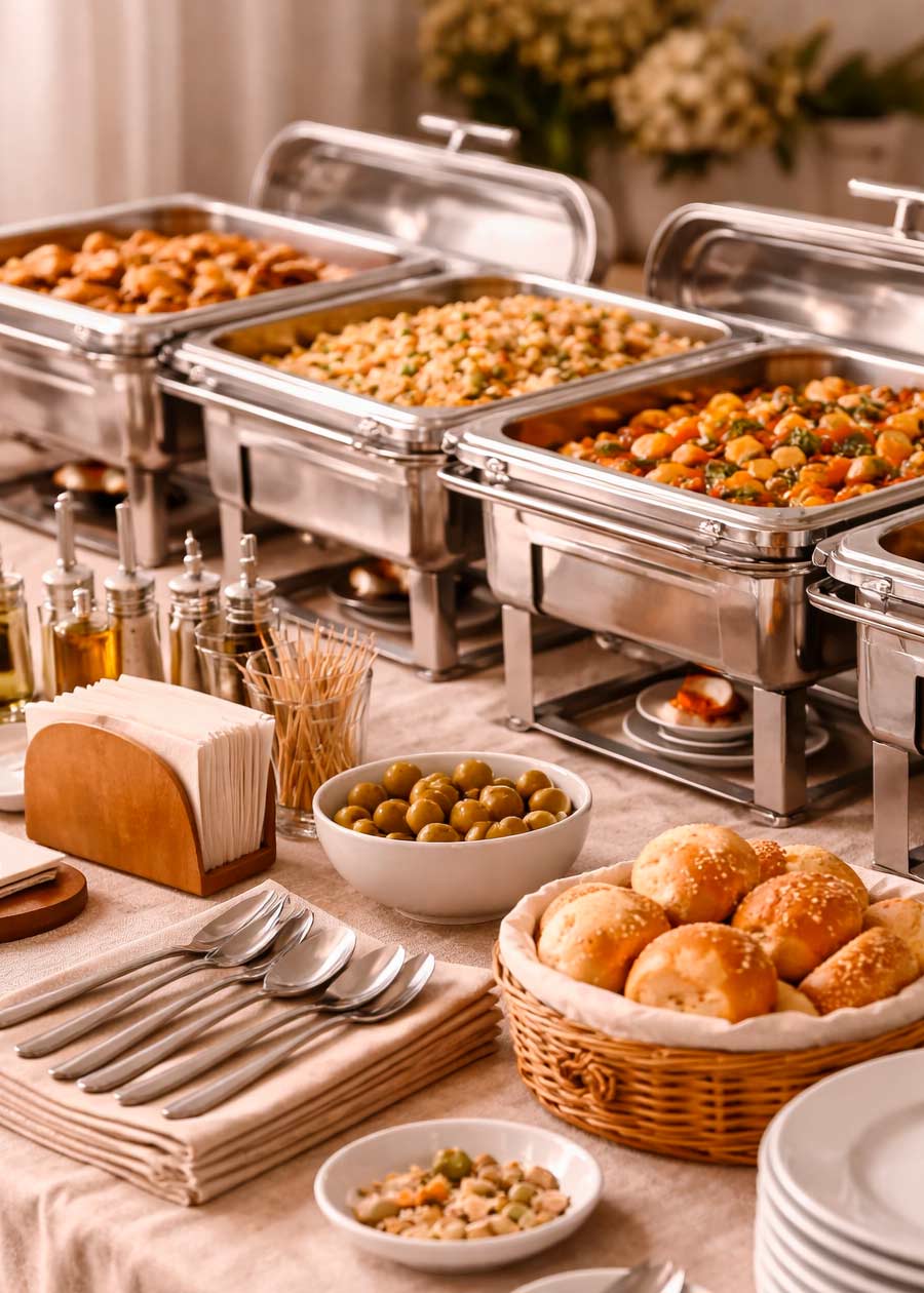 Buffet y catering para hostelería