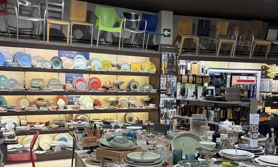 Interior de la tienda de Hogar Hotel en Bilbao